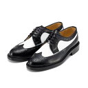 【HARUTA】 ハルタ WINGTIP LACE-UP ウイングチップ レースアップシューズ 710 BLACK/WHITE