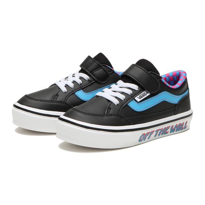 キッズ 【VANS】 ヴァンズ FALKEN(15-22) キッズ スニーカー V3830K BIT BLACK