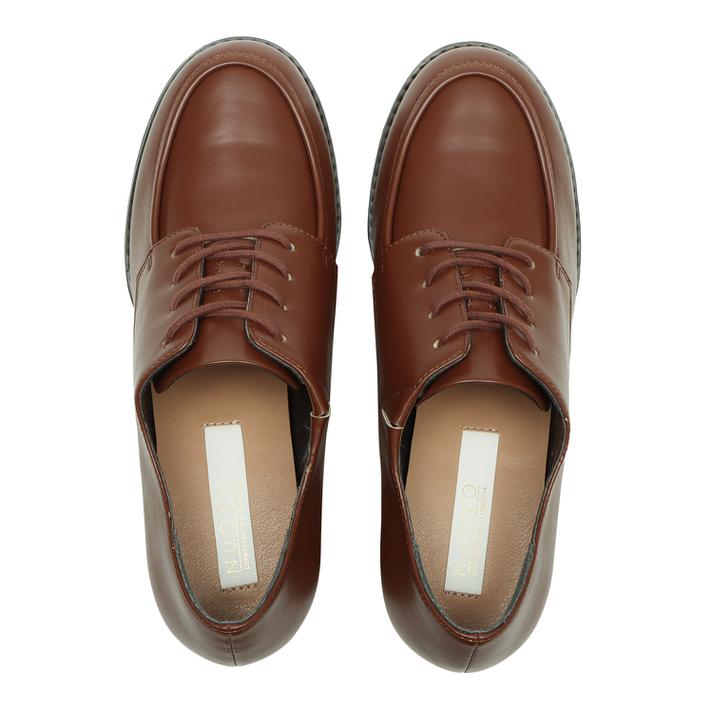 レディース 【NUOVO】 ヌオーヴォ RUG LACE UP 9 ラグ レース アップ 9 NC40133 BROWN