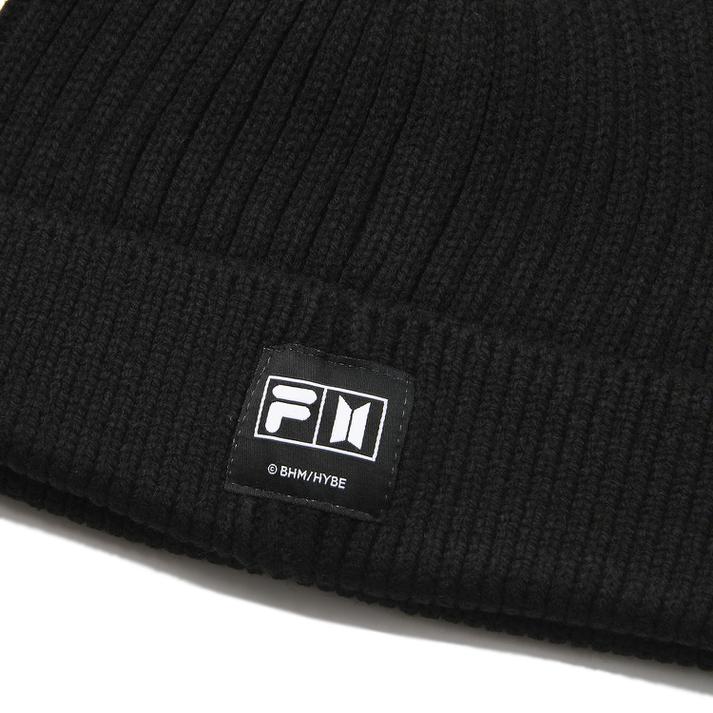 【FILA】 フィラ U FILA*BTScollabo beanie ビーニー BM1156 ブラック