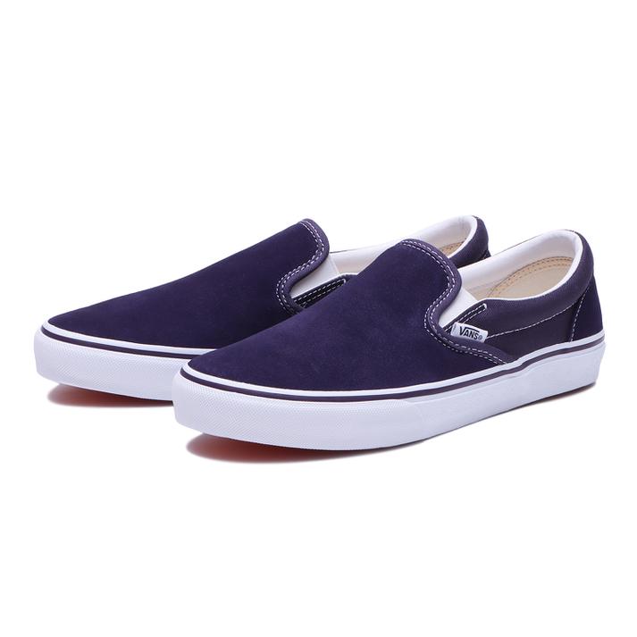 【VANS】 ヴァンズ SLIP ON スリッポン V98CF SUEDE NIGHTSHADE