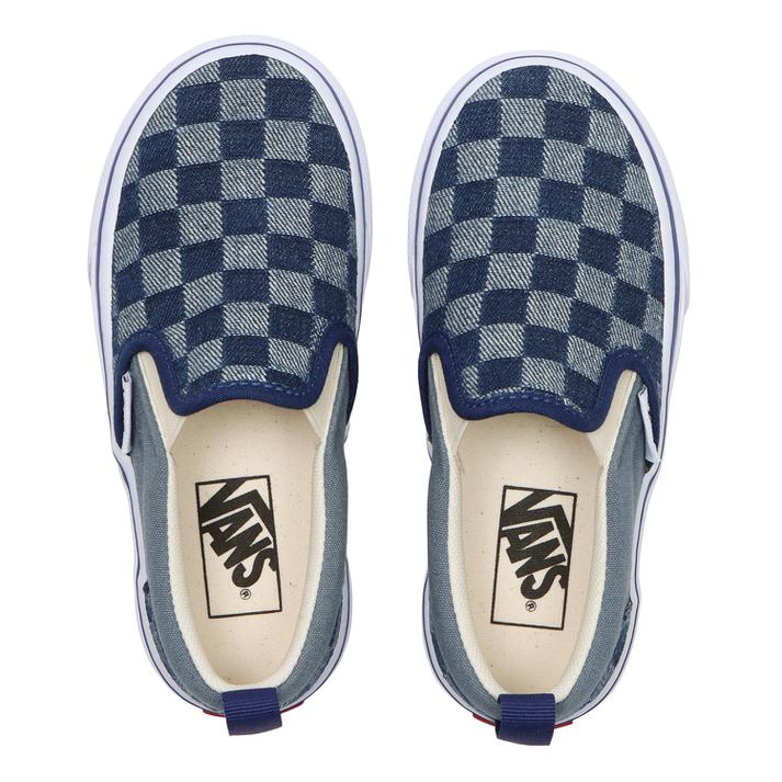 キッズ 【VANS】 ヴァンズ SLIP ON(14-21) キッズ スリッポン V98CS CD BLUE