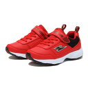 キッズ 【HAWKINS】 ホーキンス MACH.GT603(16-23) キッズ ランニングシューズ HK84280M WP RED/BLACK