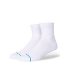 ySTANCE SOCKSz X^X \bNX ICON QUARTER 3PACK \bNX A356A21IQP#WHT WHITE