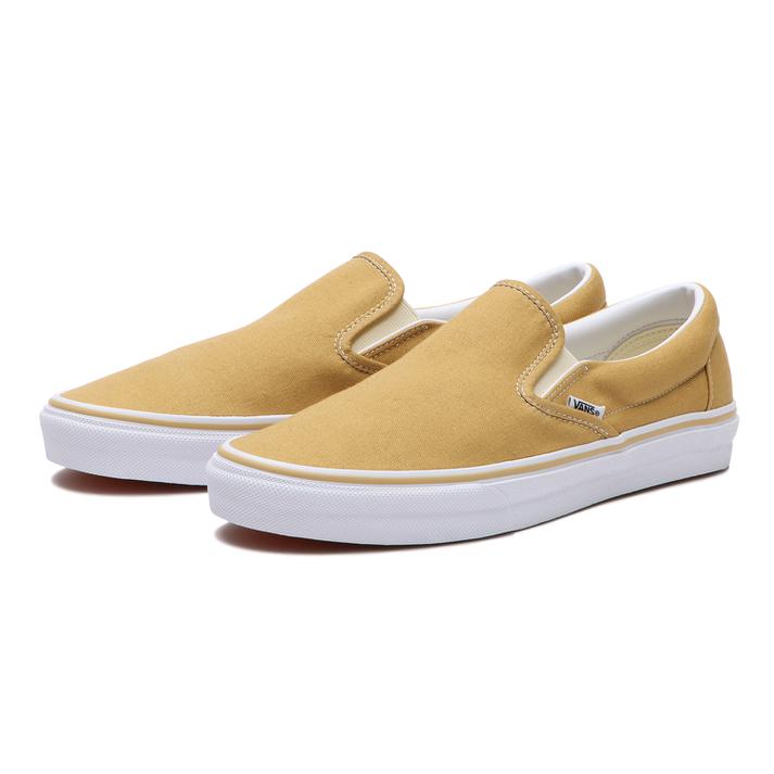 【VANS】 ヴァンズ SLIP ON スリッポン V98CLA L.BEIGE