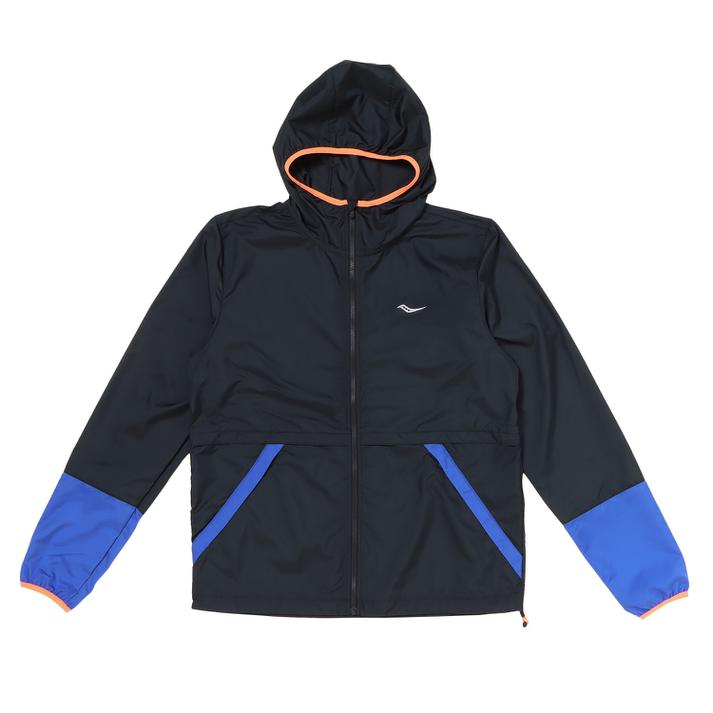 【Saucony】 サッカニー M PACKAWAY JACKET パッカウェイ ジャケット SAM800281-BK BLACK