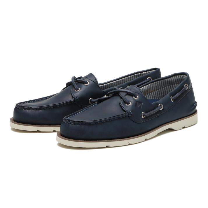 【SPERRY TOPSIDER】 スペリートップサイダー LEEWARD 2-EYE(W) リーワード ツーアイ ワイド STS24103 NAVY