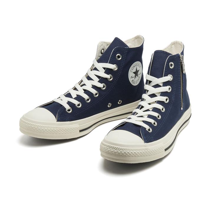 【CONVERSE】 コンバース AS MILITARYZIP HI オールスター ミリタリージップ HI 31306531 NAVY