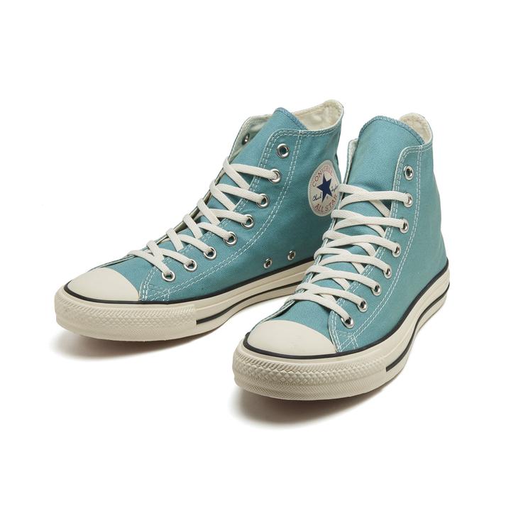 【CONVERSE】 コンバース AS BURNT COLORS HI オールスター バーントカラーズ HI 31306610 SEA GREENのサムネイル