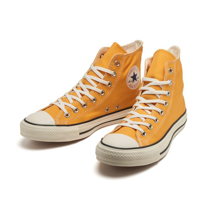 【CONVERSE】 コンバース AS BURNT COLORS HI オールスター バーントカラーズ HI 31306611 MANGO ORANGE