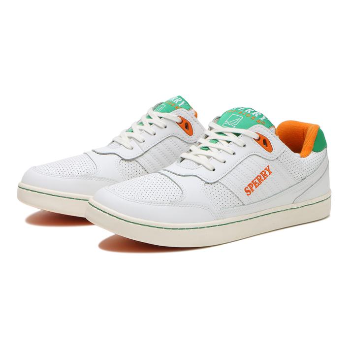 【SPERRY TOPSIDER】 スペリートップサイダー SPERRY CUP ヨット スニーカー STS22317 WHITE/GREEN