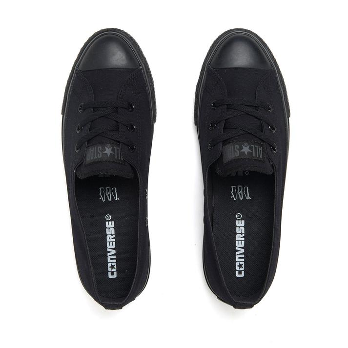 レディース 【CONVERSE】 コンバース AS S PUMPS OX オールスター S パンプス OX 31306680 ABC-MART限定 *BLACKMONO