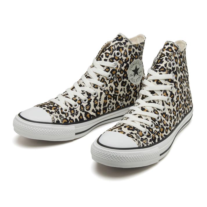 【CONVERSE】 コンバース AS LEOPARD HI オールスター レパード HI 31307180 ABC-MART限定 *WHITE