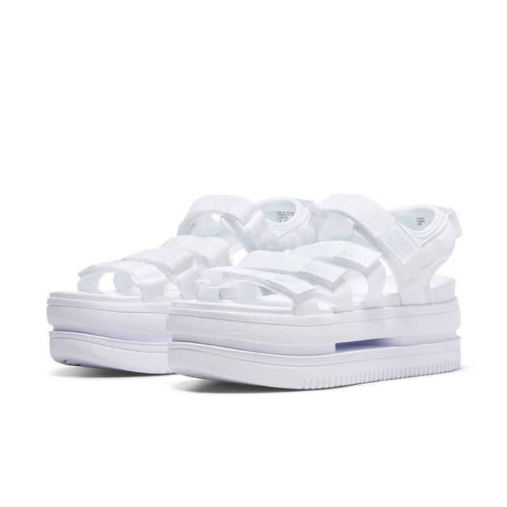 【NIKE】 ナイキ W ICON CLASSIC SANDAL アイコン クラシック サンダル WDH0223 100WHITE/PRPLTM