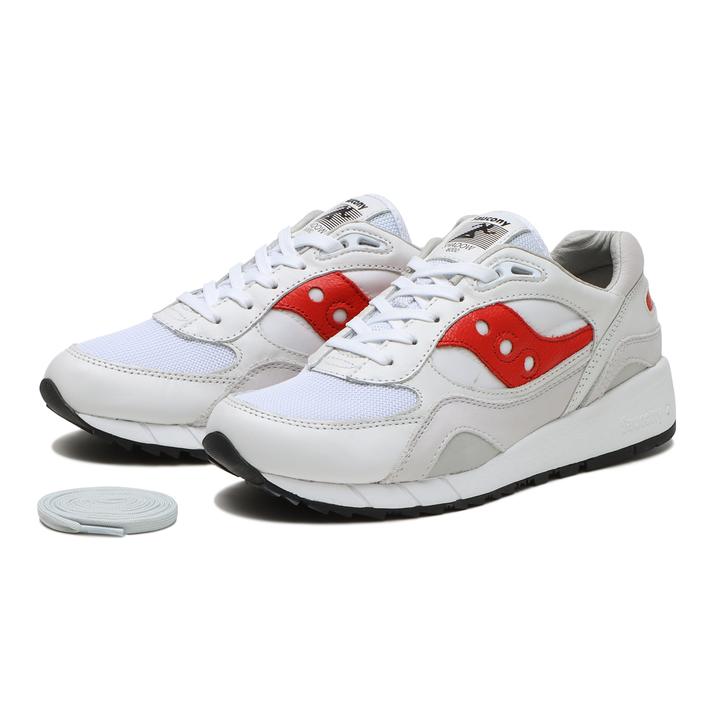 【SAUCONY】 サッカニー SHADOW 6000 シャドウ 6000 S70668-2 WHITE/RED