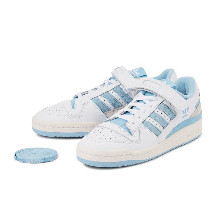 【ADIDAS】 アディダス スニーカー 白 メンズ FORUM 84 LOW フォーラム 84 ロー GY2325 ABC-MART限定 #*FWHT/CBLU/CWH