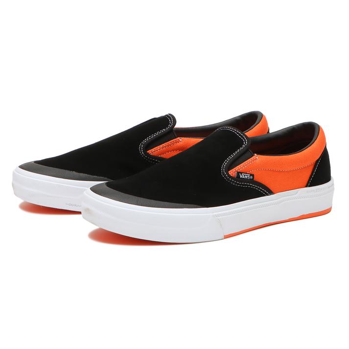 【VANS】 ヴァンズ BMX SLIP-ON BMXスリッポン VN0005V16IQ BLK/N.ORANGE