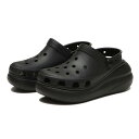 【crocs】 クロックス CLASSIC CRUSH CLOG クラシッククラッシュクロッグ 207521-001 BLACK