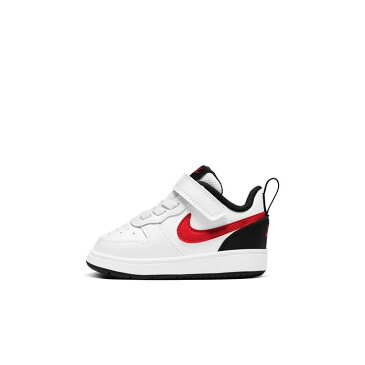 ベビー 【NIKE】 ナイキ 12-16COURT BOROUGH LOW 2 (TDV) コート バーロウ LOW 2 TDV KBQ5453 110WHITE/UNVRED