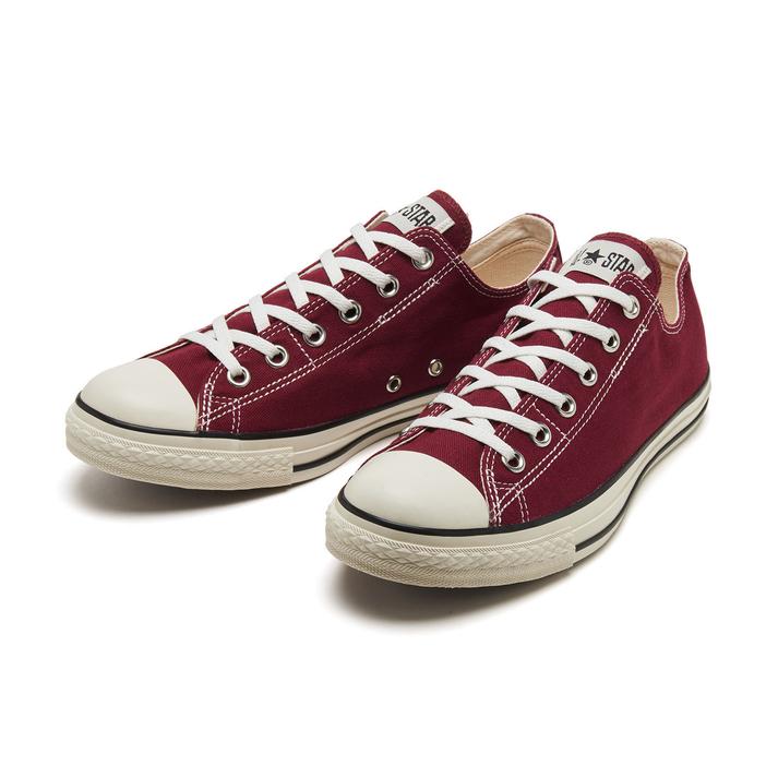 【CONVERSE】 コンバース AS LP WASHOUT SLIP OX オールスター LP ウォッシュアウト スリップ ＃ OX 31307460 ABC-MART限定 *BURGUNDYのサムネイル