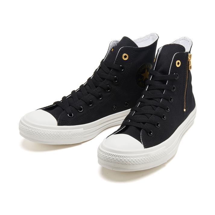 【CONVERSE】 コンバース AS GLDZIP HI オールスター ゴールドジップ Z ＃ HI 31307451 ABC-MART限定 *BLACK