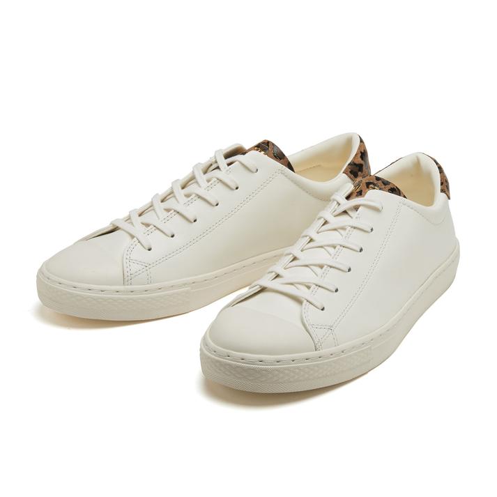 【CONVERSE】 コンバース AS COUPE POINT ANIMAL OX オールスター クップ ポイントアニマル OX 38001071 OFF WHITE/LEO