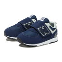 xr[ yNEW BALANCEz j[oX 12-14NW574NV(W) NW574 NW574NV NAVY(NV)