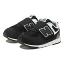 ベビー 【NEW BALANCE】 ニューバランス 12-14NW574BK(W) NW574 NW574BK BLACK(BK) 【ご注意】こちらの商品は弊社実店舗からも集約(入荷)するため、「靴箱の破損、色あせ、プライス貼付、剥がし跡」「靴箱内の包装用紙破れ、商品タグなどが無い状態」「履きジワやボンドの付着、若干のシミ、汚れ」が生じる場合がございます。また、正規の靴箱が著しく破損している状態時には代替の靴箱を使用する場合もございます。尚、弊社実店舗から集約しました商品は検品を行って販売可能な商品をご案内致しております。その為、商品の状態の指定はできませんので予めご了承下さい。※こちらの商品につきましては下記ご利用ガイドをご確認下さい。■ご利用ガイド アイコニックモデル「574」のデザインをファーストシューズに落とし込み、ニューバランスのヘリテージカラーで彩った「new-b 574」。着脱性とフィット性を高める面ファスナーを内側にも備えた大きく開くアッパー構造に、軽量で屈曲性に優れたソールを組み合わせ、ファッション性と赤ちゃんの足へのやさしさを両立しました。環境に配慮したエコな材料と作業工程で仕上げたサステナビリティプログラム対象商品です。 サイズ目安はこちら 【サイズ目安】(個人差がございますので、あくまでも目安とお考え下さい。)このシューズの作りは標準です。素材=合成繊維 【ご購入前に必ずこちらをご確認ください。 】 [ABCMART][ABCmart][abcmart][ABCマート][abcマート][エービーシーマート][エービーシー][エービーシー マート]