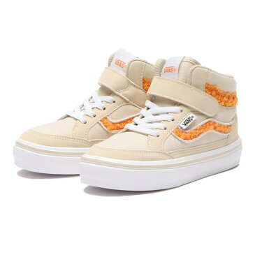 キッズ 【VANS】 ヴァンズ FALKEN HI(17-23) キッズ スニーカー V3834K BOA IVORY/ORG