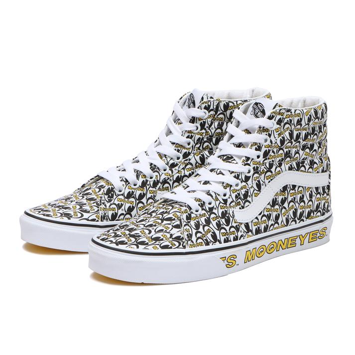 【VANS】 ヴァンズ SK8-HI スケートハイ VN0A7Q5N6M5 MOONEYES T.WH/Y