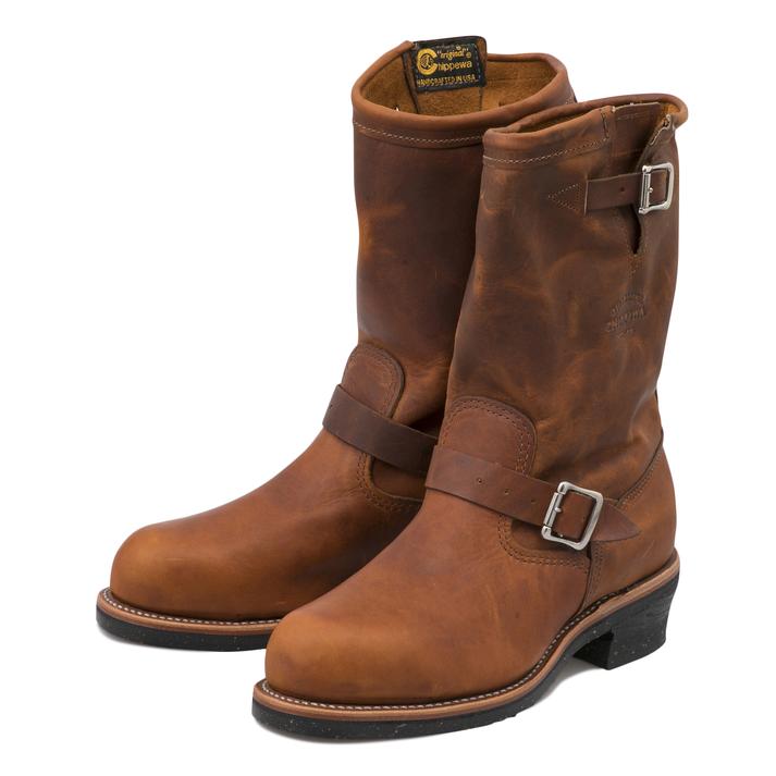 チペワ エンジニアブーツ メンズ 【CHIPPEWA】 チペワ 11 STEEL TOE ENGINEER 11インチ スティールトゥ エンジニアブーツ 1901M05　TAN RENEGADE