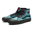 【VANS】 ヴァンズ SK8-HI 138 DECON VR3 SF スケートハイ138デコンVR3 SF VN0A4BX760Q (ALEX)DEEP TEAL