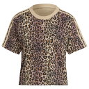 fB[X yadidasz AfB_X W T-SHIRT AOP(LEOPARD) V[gX[u HK5185 BLK/MULT