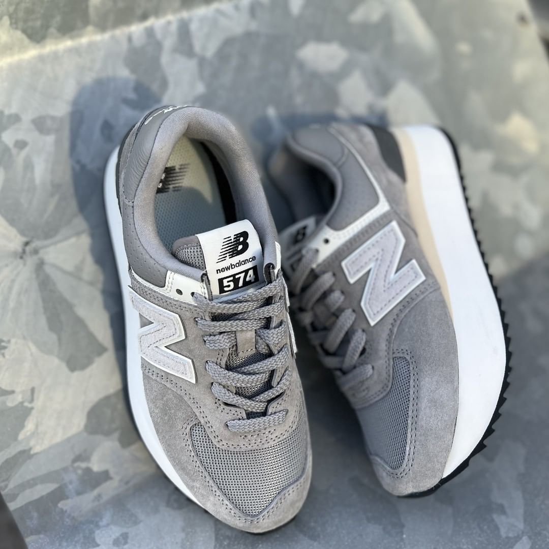 レディース 【NEW BALANCE】 ニューバランス WL574ZBA(B) WL574Z WL574ZBA GRAY(BA)のサムネイル