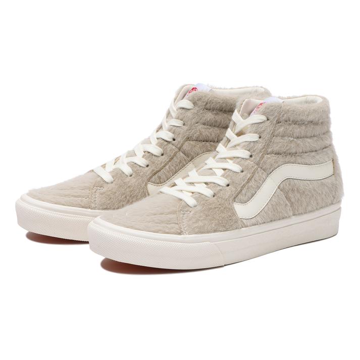 ≪VANS GIRLS COLLECTION≫ 【VANS】 ヴァンズ SK8-HI スケートハイ V38CF HAIRY GRAIGE