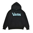 【VANS】 ヴァンズ W Cute Vans Logo H SWT スウェットプルオーバー 122K3030100 BLACK