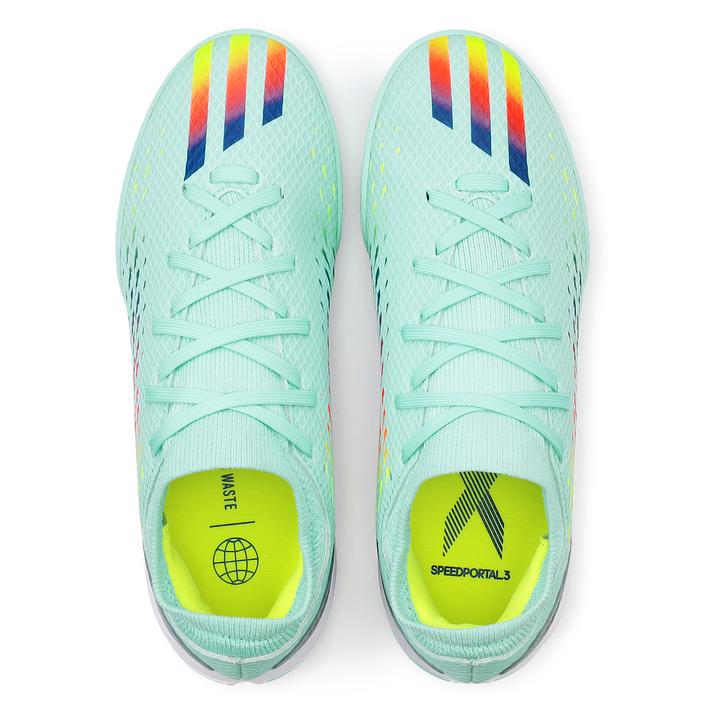 ジュニア 【ADIDAS】 アディダス 21-245x speedportal.3 tf j キッズ エックス スピードポータル.3 TF J GW8490 CAQU/PBLU/SYEL通販セール サッカー 用品 セール