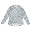 アシックス レディース 【ASICS】 アシックス WOMEN GRAPHIC LS TOP ロングスリーブ 2012C637.021 シートロツク