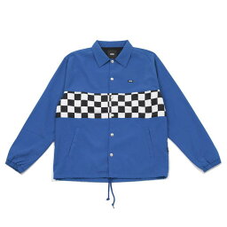 ヴァンズ コーチジャケット メンズ 【VANS】 ヴァンズ M VANS CHECKER COACH JACKET アウター 121R1090400 ROYAL