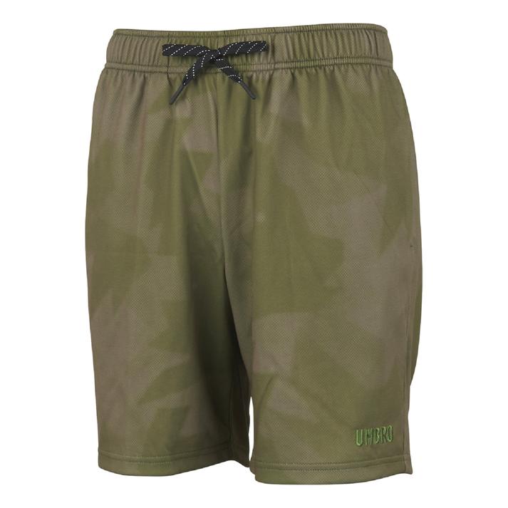 【UMBRO】 アンブロ ENGLAND CAMO GRAPHIC SHORTS ENGLAND CAMO グラフィックショーツ ULUTJD80 KHAKI 【ご注意】こちらの商品は弊社実店舗からも集約(入荷)するため、「靴箱の破損、色あせ、プライス貼付、剥がし跡」「靴箱内の包装用紙破れ、商品タグなどが無い状態」「履きジワやボンドの付着、若干のシミ、汚れ」が生じる場合がございます。また、正規の靴箱が著しく破損している状態時には代替の靴箱を使用する場合もございます。尚、弊社実店舗から集約しました商品は検品を行って販売可能な商品をご案内致しております。その為、商品の状態の指定はできませんので予めご了承下さい。※こちらの商品につきましては下記ご利用ガイドをご確認下さい。■ご利用ガイド アンブロ発祥の地であるイングランドの国土をモチーフにしたカモフラ柄がポイント。フットボールパンツとしても普段着としても両用使いできるグラフィックショーツ。Lサイズ股下18cm。 サイズ目安はこちら umbroメンズボトムス目安 素材=ポリエステル・グラフィックドライニットVM　ポリエステル100%上記サイズ表は各部位の目安寸法となります。製品の仕上がり寸法ではございません。こちらの商品は商品不良を除く返品・交換はお受け致しかねます。商品を入れる袋が破損していた場合、代用（他メーカーを含）の袋を使用する場合がございます。商品保護を主としたものですので、どうかご了承下さい。 【ご購入前に必ずこちらをご確認ください。 】 [ABCMART][ABCmart][abcmart][ABCマート][abcマート][エービーシーマート][エービーシー][エービーシー マート][バーゲン]