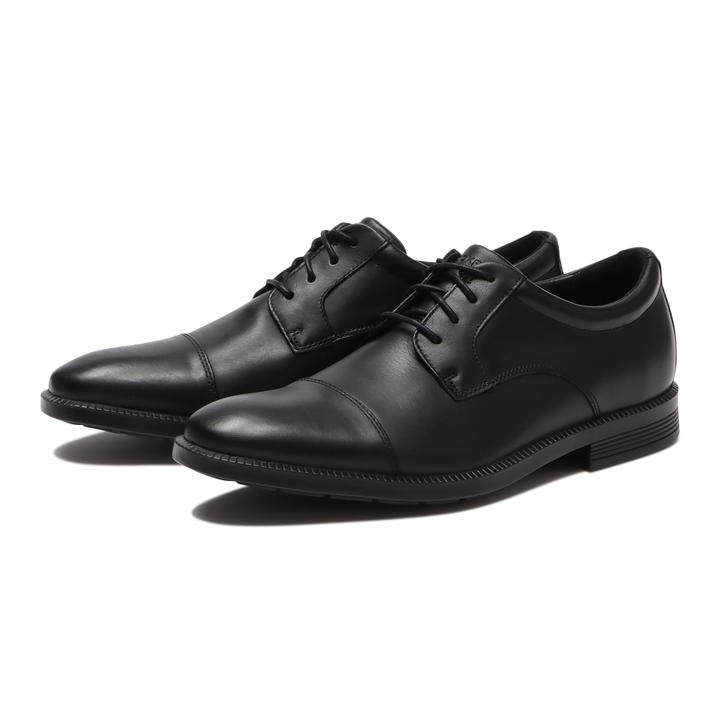 ロックポート ビジネスシューズ メンズ 【ROCKPORT】 ロックポート DRESSPORTS PREMIUM CAP TOE ドレスポーツ プレミアム キャップ トゥ RPI-CJ0091W BLACK