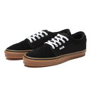 【VANS】 ヴァンズ SKATE CHUKKA LOW スケートチャッカロー VN0A4BX40I4 BLACK/BLACK/GUM