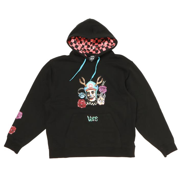 ヴァンズ パーカー メンズ ≪Vans × ONE PIECE≫ 【VANS】 ヴァンズ M ONE PIECE COOKIE! FLEECE PO スウェット VN0008FUBLK BLACK