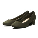 ヌオーヴォ パンプス レディース 【NUOVO】 ヌオーヴォ FL PLATE HEEL 4 ラウンドトゥパンプス NE30238 S/KHAKI