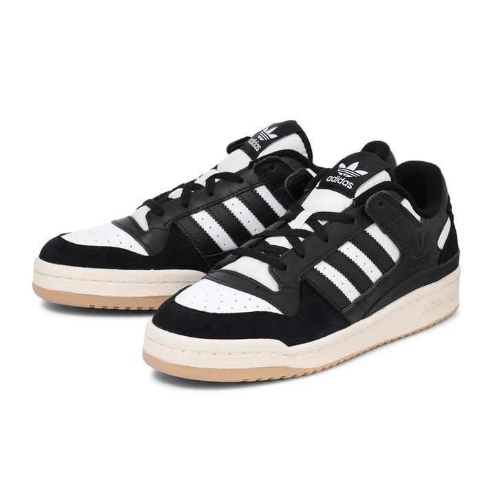 【ADIDAS】 アディダス FORUM LOW CL フォーラム ロー ID6857 CBLK/FWHT/CWHT