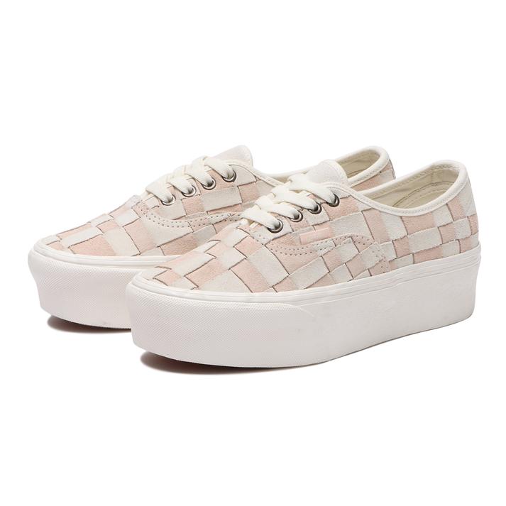 【VANS】 ヴァンズ AUTHENTIC STACKFORM オーセンティックスタックフォーム VN0A5KXXYL7 WOVEN CHK WH/PK