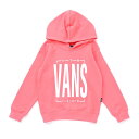 キッズ 【VANS】 ヴァンズ K VANS Logo H SWT スウェットプルオーバー 123R5030100 PINK