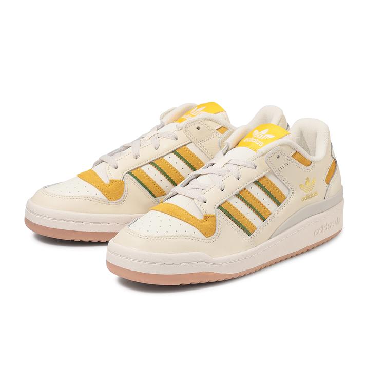 【ADIDAS】 アディダス FORUM LOW CL フォーラム ロー FZ6271 CWHT/BGLD/CGRN