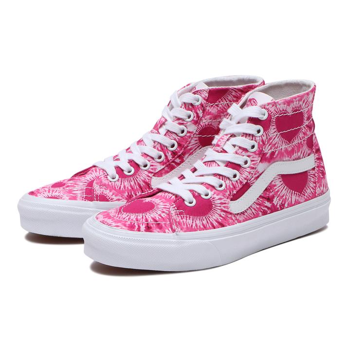 ≪VANS VALENTINE≫  ヴァンズ SK8-HI TAPERED スケートハイテーパード VN0A5KRUVDH TIE DYE FUCHSIA