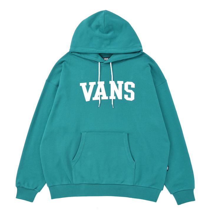 ヴァンズ パーカー メンズ 【VANS】 ヴァンズ M VANS Logo H SWT スウェットプルオーバー 123R1030100 GREEN